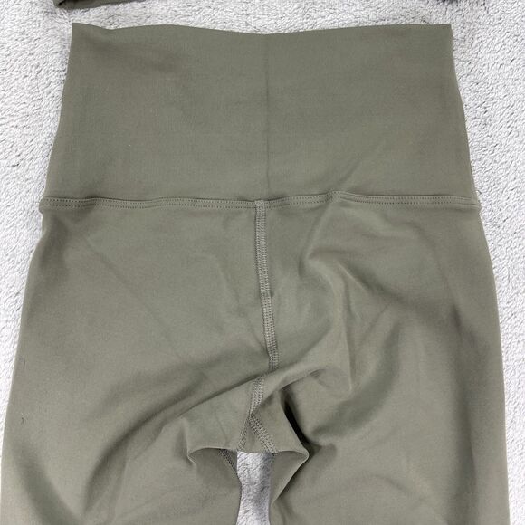 925 Fit Submarine 2 Piece Leggings And Bra Set Girls 12 Sage Green Skinny Leg - Picture 7 of 16